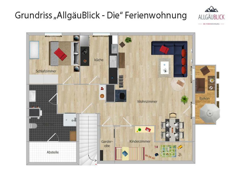 Allgaublick - Die Ferienwohnung Sonthofen Zewnętrze zdjęcie